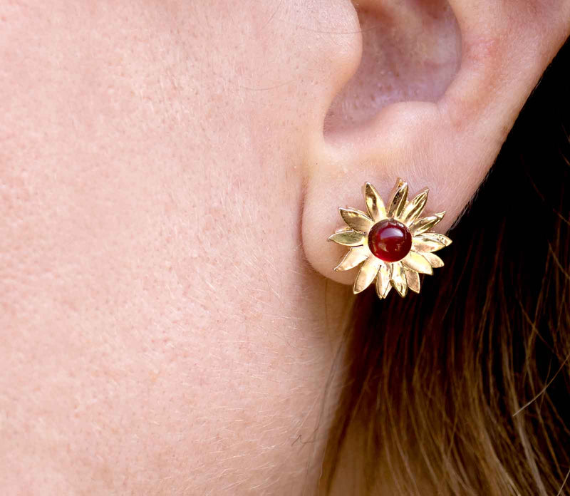 Orecchini al Lobo Inti Wayta (Girasole)