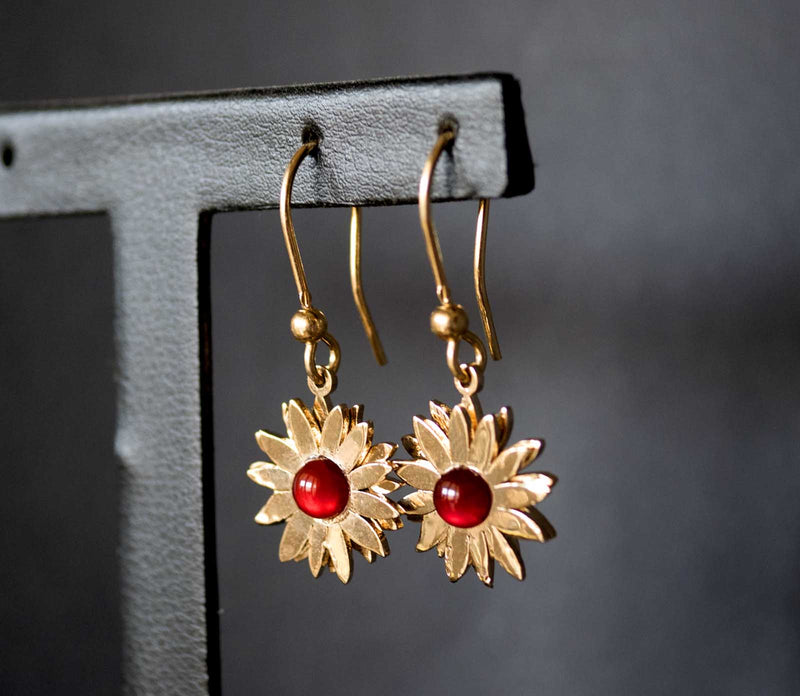 Orecchini Pendenti Inti Wayta (Girasole)